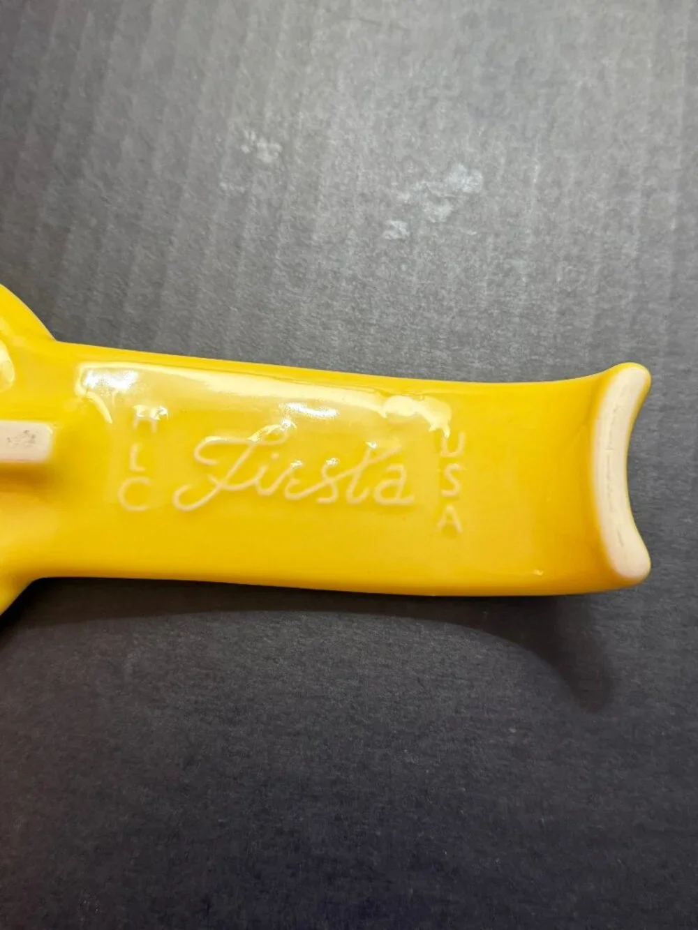 Fiesta Fiestaware Sunflower Yellow Spoon Rest 8 1/8